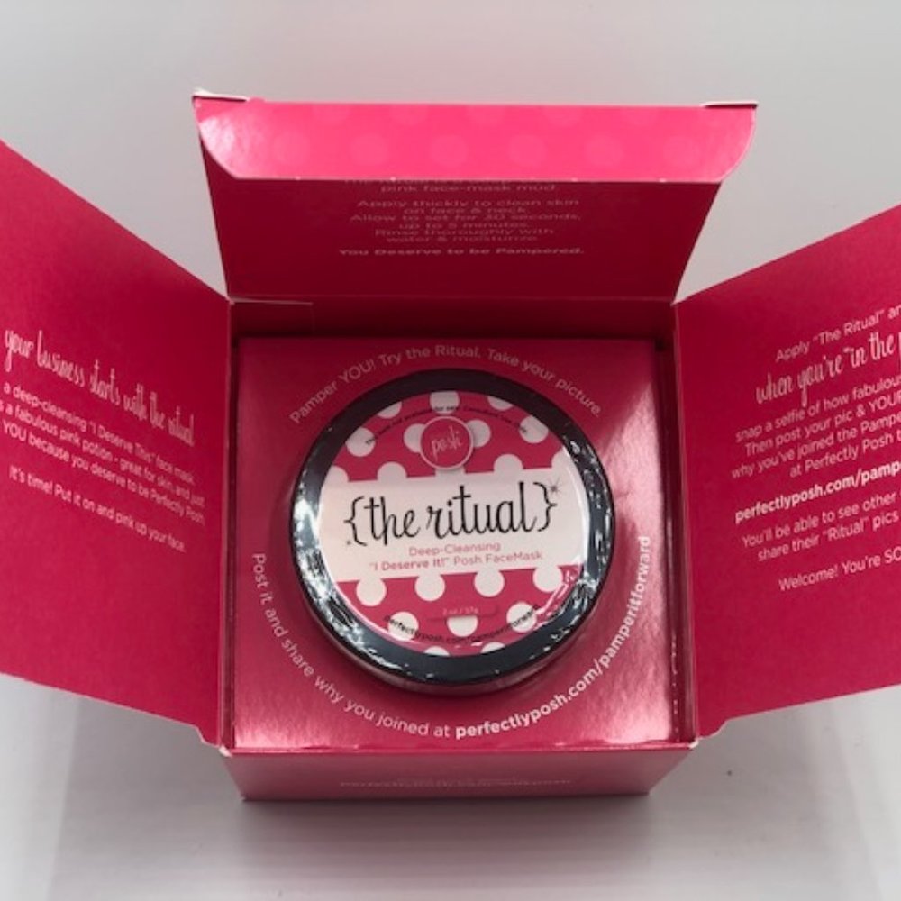 Posh The Ritual Face Mask in Jar, Exclusive & Sealed